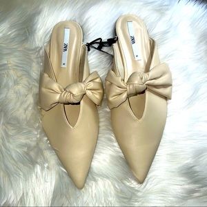 Zara Mule with knot